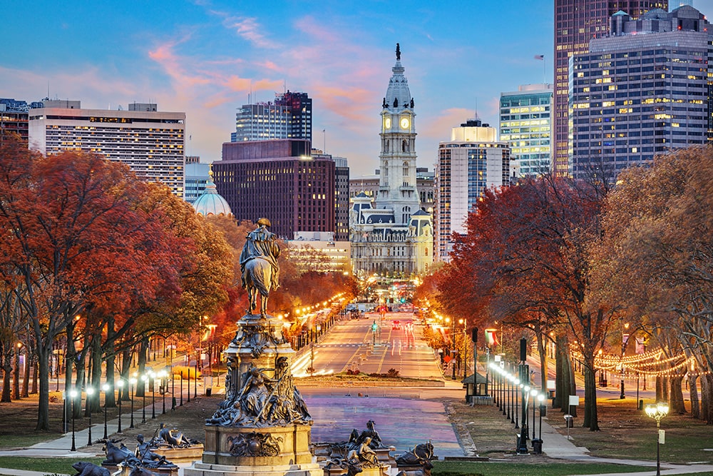 Benjamin Franklin Parkway, Philadelphia, PA