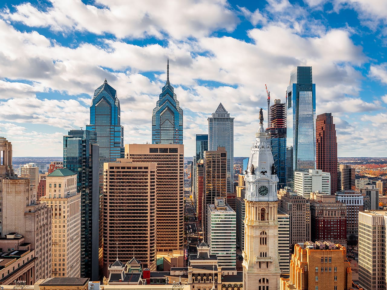 Philadelphia Aerial shot